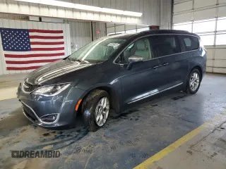 2020 Chrysler Pacifica Limited with VIN 2C4RC1GG8LR286035, listed as a Copart auction lot 55335475 with 111,505 mi miles and Salvage title. Bid and sale history available at DreamBid. Image 1.