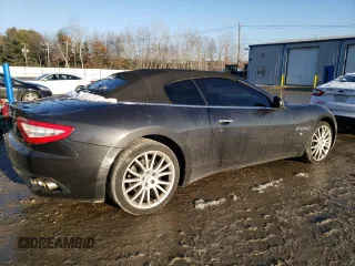 2016 Maserati GranTurismo Convertible Sport with VIN ZAM45MMA9G0168173, listed as a Copart auction lot 86510814 with 28,494 mi miles and Salvage Title. Bid and sale history available at carsss.com. Image 3.