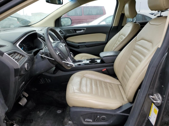 2015 Ford Edge SEL with VIN 2FMTK4J87FBB06516, listed as a Copart auction lot 49745815 with 208,152 mi miles and Salvage Title. Bid and sale history available at carsss.com. Image 7.