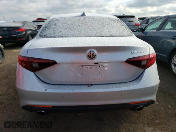 2019 Alfa Romeo Giulia Sport with VIN ZARFAMANXK7609508, listed as a Copart auction lot 66820202 with 28,134 mi miles. Bid and sale history available at carsss.com. Image 6.