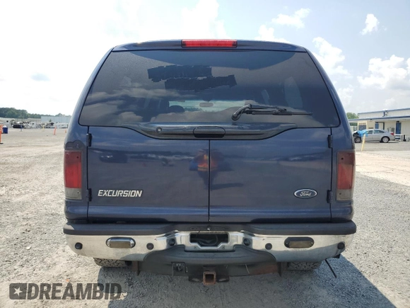 2004 Ford Excursion Special Serv z VIN 1FMSU41P04EB42532, wystawiony jako Copart lot #63594815 z przebiegiem 209 937 mil mil oraz Czysty tytuł • Clean title. Historia ofert i sprzedaży dostępna na DreamBid. Obrazek 6.
