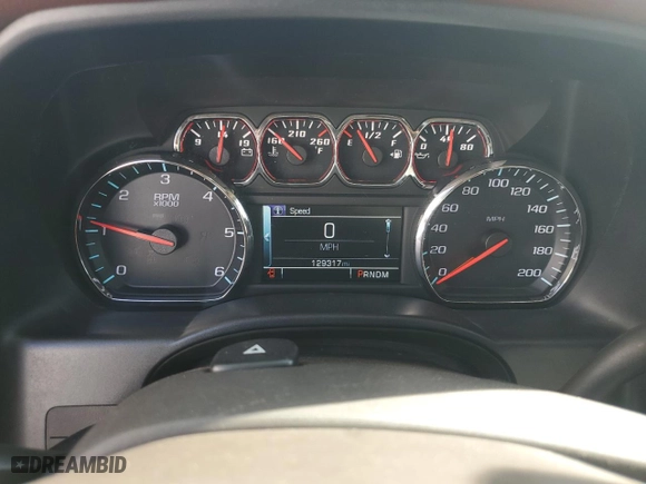 2014 Chevrolet Silverado 1500 High Country with VIN 3GCUKTEC8EG446576, listed as a Copart auction lot 48996295 with 129,317 mi miles and Clean Title. Bid and sale history available at carsss.com. Image 9.