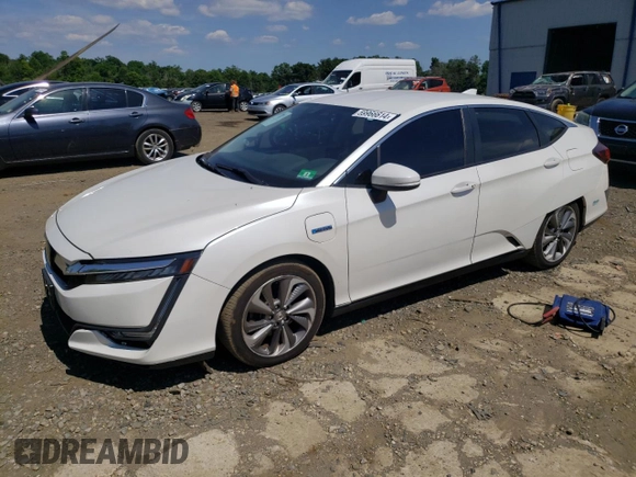 2018 Honda Clarity Plug-In Hybrid Touring with VIN JHMZC5F35JC017596, listed as a Copart auction lot 59966614 with 109,715 mi miles and Salvage Title. Bid and sale history available at carsss.com. Image 1.