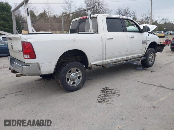 2015 Ram 2500 SLT with VIN 3C6TR5DT9FG662532, listed as a IAAI auction lot 41110509 with 161,486 mi miles. Bid and sale history available at carsss.com. Image 4.