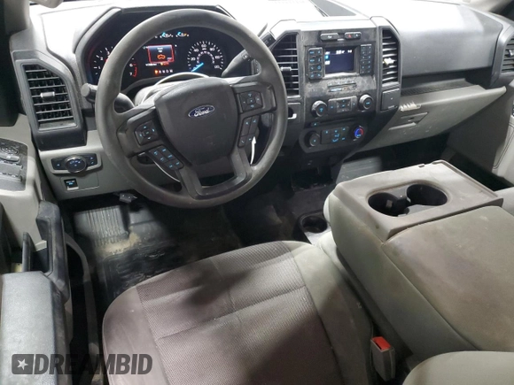 2018 Ford F-150 XL with VIN 1FTEX1C54JKE82041, listed as a Copart auction lot 50186185 with 117,085 mi miles and Clean Title. Bid and sale history available at carsss.com. Image 8.