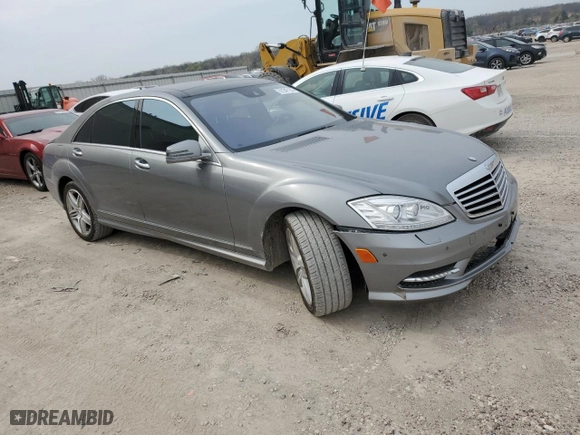 2012 Mercedes-Benz S-Class S 550 with VIN WDDNG9EB2CA436045, listed as a Copart auction lot 51347125 with 125,107 mi miles and Salvage Title. Bid and sale history available at carsss.com. Image 4.