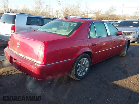 2009 Cadillac DTS w/1SA with VIN 1G6KD57Y69U101963, listed as a IAAI auction lot 41674989 with 126,564 mi miles. Bid and sale history available at carsss.com. Image 4.