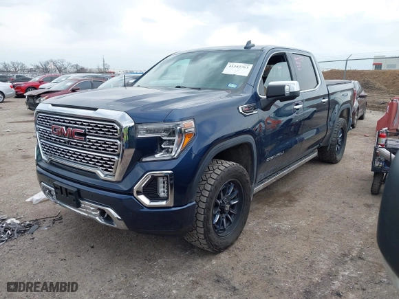 2020 GMC Sierra 1500 Denali with VIN 1GTU9FEL4LZ180967, listed as a IAAI auction lot 41342763 with 44,344 mi miles. Bid and sale history available at carsss.com. Image 17.