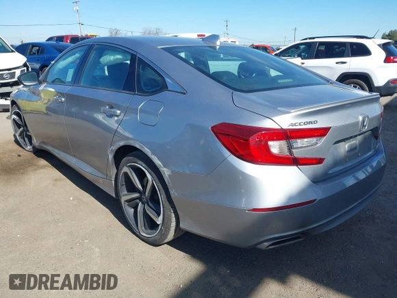 2019 Honda Accord Sedan Sport 1.5T with VIN 1HGCV1F3XKA006554, listed as a IAAI auction lot 41702809 with 102,724 mi miles. Bid and sale history available at carsss.com. Image 3.