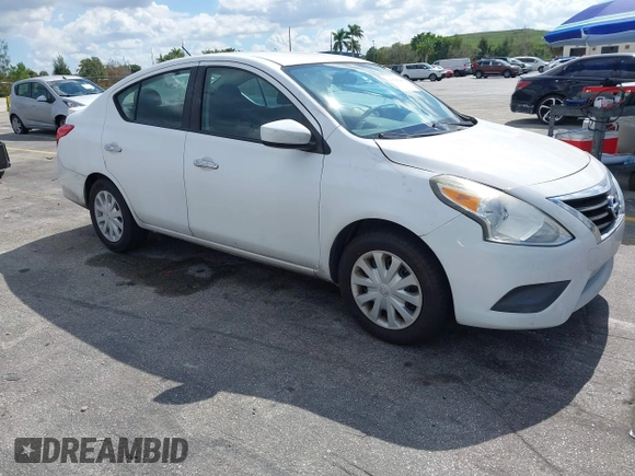 2016 Nissan Versa S Plus with VIN 3N1CN7AP9GL831693, listed as a IAAI auction lot 41530243 with 104,323 mi miles. Bid and sale history available at carsss.com. Image 1.