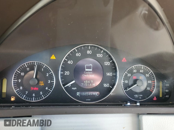 2004 Mercedes-Benz CLK 320 with VIN WDBTJ65J94F118662, listed as a Copart auction lot 67160004 with 186,549 mi miles and Non Repairable. Bid and sale history available at DreamBid. Image 9.