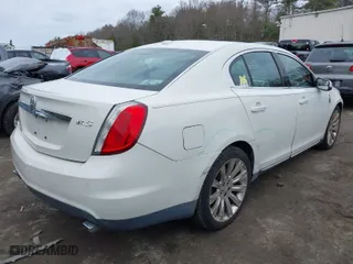 2009 Lincoln MKS with VIN 1LNHM94R09G621985, listed as a IAAI auction lot 41810163 with 147,236 mi miles. Bid and sale history available at carsss.com. Image 4.