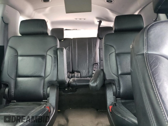 2015 Chevrolet Suburban LT with VIN 1GNSCJKC4FR295886, listed as a Copart auction lot 50192425 with 0 mi miles and Salvage Title. Bid and sale history available at carsss.com. Image 10.