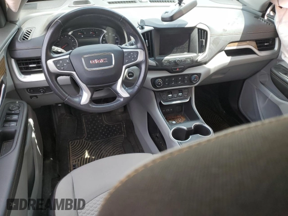 2020 GMC Terrain SLE with VIN 3GKALMEV1LL204468, listed as a Copart auction lot 59158535 with 77,942 mi miles and Salvage title. Bid and sale history available at DreamBid. Image 8.
