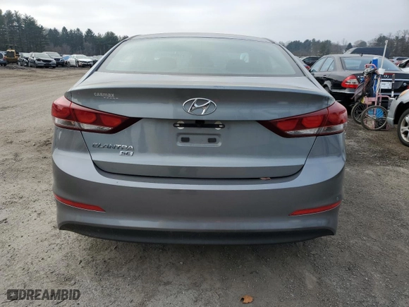 2018 Hyundai Elantra SE with VIN KMHD74LF6JU631264, listed as a Copart auction lot 86321254 with 105,971 mi miles and Salvage Title. Bid and sale history available at carsss.com. Image 6.