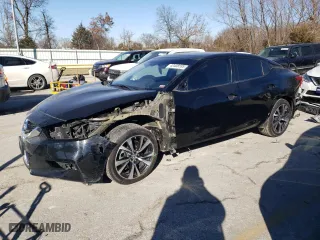 2017 Nissan Maxima SR with VIN 1N4AA6AP6HC379473, listed as a Copart auction lot 42408595 with 88,174 mi miles and Salvage Title. Bid and sale history available at carsss.com. Image 1.