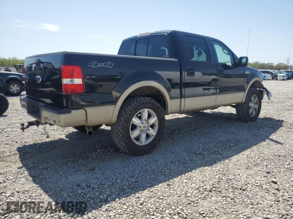 2007 Ford F-150 XLT with VIN 1FTPW14V57KC63057, listed as a Copart auction lot 51141915 with 151,540 mi miles and Salvage Title. Bid and sale history available at carsss.com. Image 3.