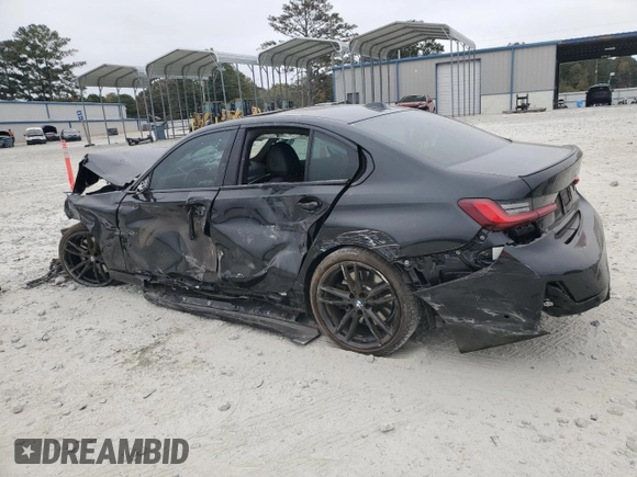2024 BMW 3 Series M340i with VIN 3MW49FS09R8E37275, listed as a Copart auction lot 78143354 with 0 mi miles and Salvage Title. Bid and sale history available at carsss.com. Image 2.