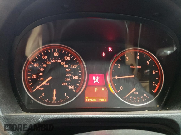 2006 BMW 3 Series 325xi with VIN WBAVD13516KV07667, listed as a Copart auction lot 49088925 with 112,489 mi miles and Salvage Title. Bid and sale history available at carsss.com. Image 9.