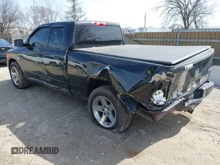 2013 Ram 1500 Express with VIN 1C6RR7FT9DS618135, listed as a IAAI auction lot 41826862 with 245,716 mi miles and . Bid and sale history available at DreamBid. Image 3.