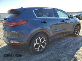 2021 Kia Sportage LX with VIN KNDPM3AC1M7888414, listed as a Copart auction lot 45308345 with 201,295 mi miles and Salvage Title. Bid and sale history available at DreamBid. Image 3.