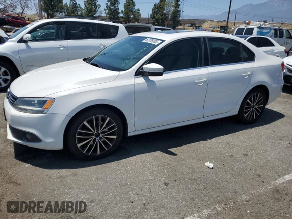 2012 Volkswagen Jetta SEL with VIN 3VWLP7AJ5CM424796, listed as a Copart auction lot 62376005 with 173,505 mi miles and Salvage title. Bid and sale history available at DreamBid. Image 1.