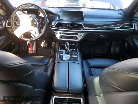 2020 BMW 7 Series 750i xDrive with VIN WBA7U2C03LGJ59954, listed as a Copart auction lot 81485144 with 0 mi miles and Salvage Title. Bid and sale history available at carsss.com. Image 8.