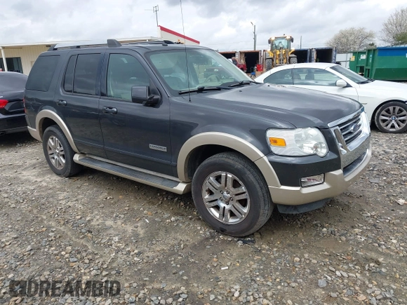 2007 Ford Explorer Eddie Bauer with VIN 1FMEU64E87UA54678, listed as a IAAI auction lot 41726948 with 173,269 mi miles and . Bid and sale history available at DreamBid. Image 1.