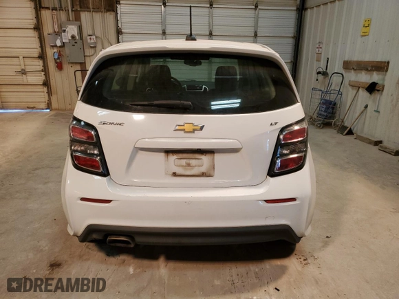 2017 Chevrolet Sonic LT with VIN 1G1JD6SH5H4101451, listed as a Copart auction lot 46279215 with 136,172 mi miles and Clean Title. Bid and sale history available at carsss.com. Image 6.