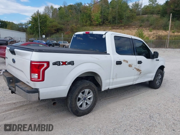 2015 Ford F-150 XLT with VIN 1FTEW1EF5FFB13987, listed as a IAAI auction lot 40377116 with 186,029 mi miles. Bid and sale history available at carsss.com. Image 4.