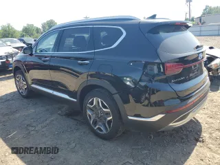 2022 Hyundai Santa Fe Hybrid Limited with VIN KM8S5DA18NU037687, listed as a Copart auction lot 56005664 with 23,390 mi miles and Salvage Title. Bid and sale history available at carsss.com. Image 2.