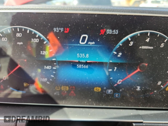 2021 Mercedes-Benz GLE 350 with VIN 4JGFB4KB6MA444697, listed as a Copart auction lot 63229195 with 58,566 mi miles and Non repairable. Bid and sale history available at DreamBid. Image 9.