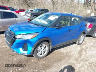 2024 Nissan Kicks S with VIN 3N1CP5BV1RL579789, listed as a IAAI auction lot 41857539 with 1,931 mi miles and . Bid and sale history available at carsss.com. Image 2.
