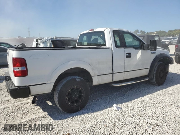 2007 Ford F-150 XL with VIN 1FTRF14517KC85159, listed as a Copart auction lot 83807384 with 178,898 mi miles and Salvage title. Bid and sale history available at DreamBid. Image 3.