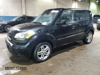 2010 Kia Soul + with VIN KNDJT2A23A7189050, listed as a Copart auction lot 50675535 with 37,353 mi miles and Salvage Title. Bid and sale history available at carsss.com. Image 1.