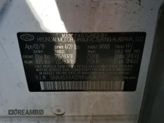 2019 Hyundai Santa Fe SEL Plus z VIN 5NMS33AD9KH108297, wystawiony jako Copart lot #79539274 z przebiegiem 140 529 mil mil oraz Szkoda całkowita • Salvage title. Historia ofert i sprzedaży dostępna na DreamBid. Obrazek 16.