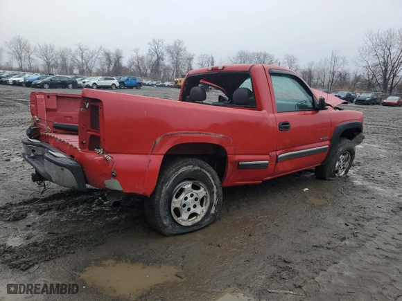 2001 Chevrolet Silverado 1500 LS with VIN 1GCEK14T81Z228982, listed as a Copart auction lot 84269344 with 0 mi miles and Salvage Title. Bid and sale history available at carsss.com. Image 3.