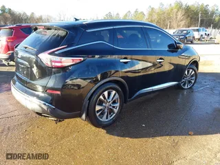 2015 Nissan Murano S with VIN 5N1AZ2MG5FN262603, listed as a IAAI auction lot 41342391 with 140,825 mi miles. Bid and sale history available at carsss.com. Image 4.