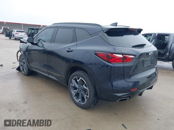 2020 Chevrolet Blazer RS with VIN 3GNKBERS5LS546592, listed as a IAAI auction lot 41365422 with 99,943 mi miles and . Bid and sale history available at DreamBid. Image 3.