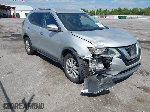 2017 Nissan Rogue S with VIN 5N1AT2MTXHC880965, listed as a IAAI auction lot 42016855 with 117,672 mi miles. Bid and sale history available at carsss.com. Image 1.