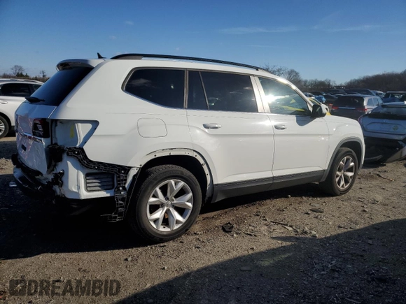2020 Volkswagen Atlas SE with VIN 1V2DP2CA7LC501210, listed as a Copart auction lot 86992324 with 80,537 mi miles and Salvage title. Bid and sale history available at DreamBid. Image 3.