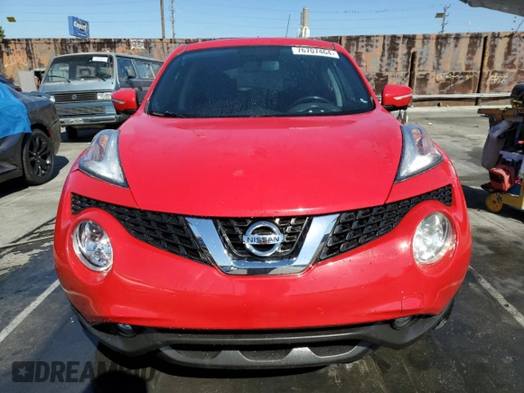 2016 Nissan Juke S with VIN JN8AF5MVXGT652966, listed as a Copart auction lot 76707464 with 47,088 mi miles and Non Repairable. Bid and sale history available at carsss.com. Image 5.