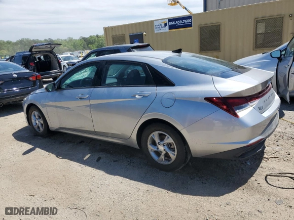 2021 Hyundai Elantra SE with VIN 5NPLL4AG7MH045887, listed as a Copart auction lot 51964195 with 60,556 mi miles and Clean Title. Bid and sale history available at carsss.com. Image 2.