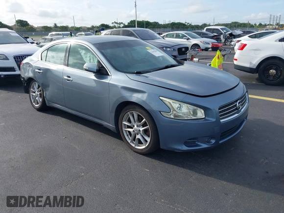 2011 Nissan Maxima SV with VIN 1N4AA5AP0BC822802, listed as a IAAI auction lot 42481898 with 158,527 mi miles and . Bid and sale history available at DreamBid. Image 1.