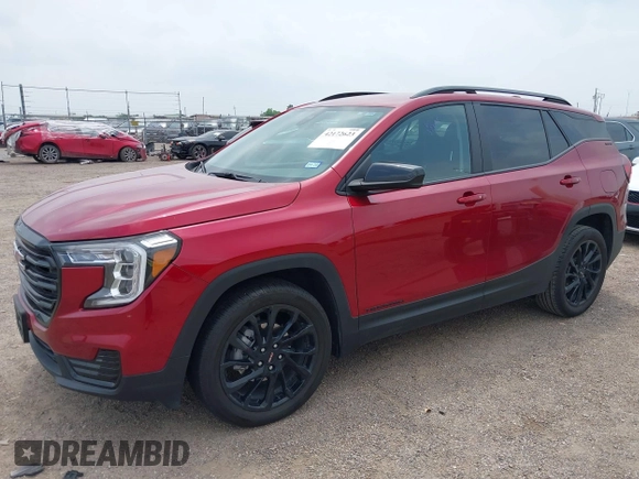 2024 GMC Terrain SLE with VIN 3GKALMEG8RL325427, listed as a IAAI auction lot 42172623 with Not provided miles and . Bid and sale history available at DreamBid. Image 2.
