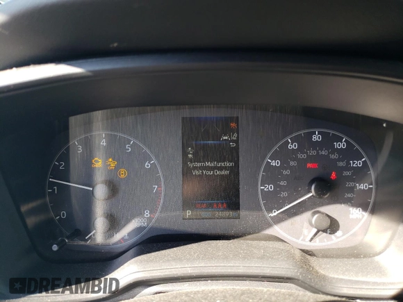 2023 Toyota Corolla LE z VIN 5YFB4MDE0PP033896, wystawiony jako Copart lot #57308505 z przebiegiem 24 893 mil mil oraz Szkoda całkowita • Salvage title. Historia ofert i sprzedaży dostępna na DreamBid. Obrazek 9.