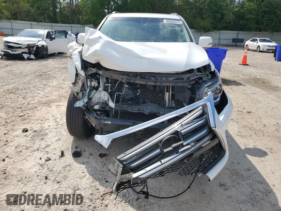 2018 Lexus GX 460 with VIN JTJBM7FX3J5187908, listed as a Copart auction lot 53355375 with 130,968 mi miles and Salvage title. Bid and sale history available at DreamBid. Image 5.