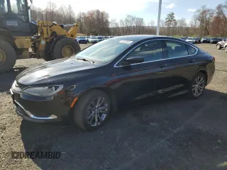 2015 Chrysler 200 Limited with VIN 1C3CCCAB1FN571003, listed as a Copart auction lot 54350865 with 175,860 mi miles and Clean Title. Bid and sale history available at carsss.com. Image 1.