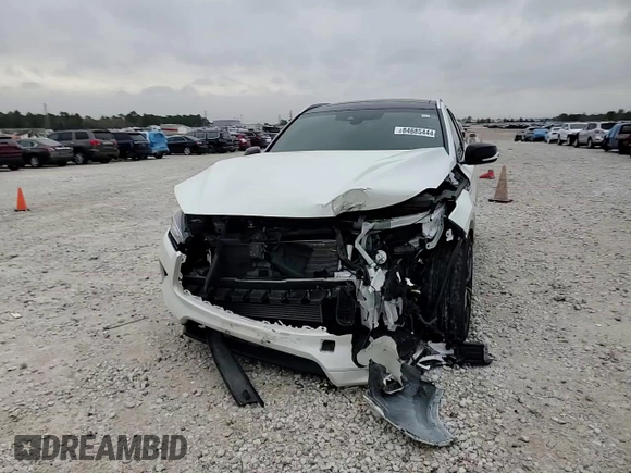 2022 Infiniti QX50 LUXE with VIN 3PCAJ5BA0NF106235, listed as a Copart auction lot 84685444 with 33,028 mi miles and Salvage Title. Bid and sale history available at carsss.com. Image 15.