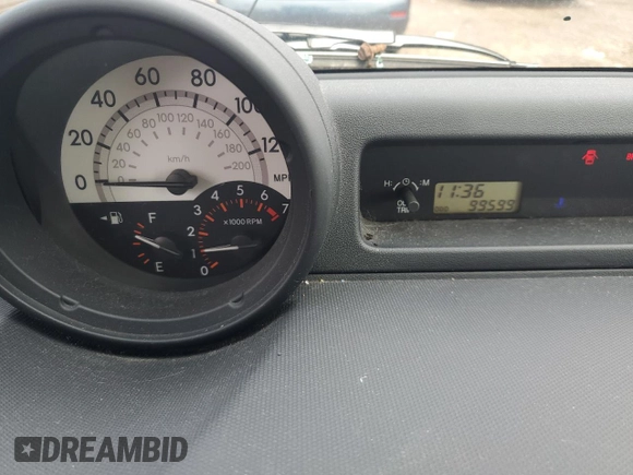 2006 Scion xB z VIN JTLKT334464111057, wystawiony jako Copart lot #54346745 z przebiegiem 99 599 mil mil oraz Szkoda całkowita • Salvage title. Historia ofert i sprzedaży dostępna na DreamBid. Obrazek 9.